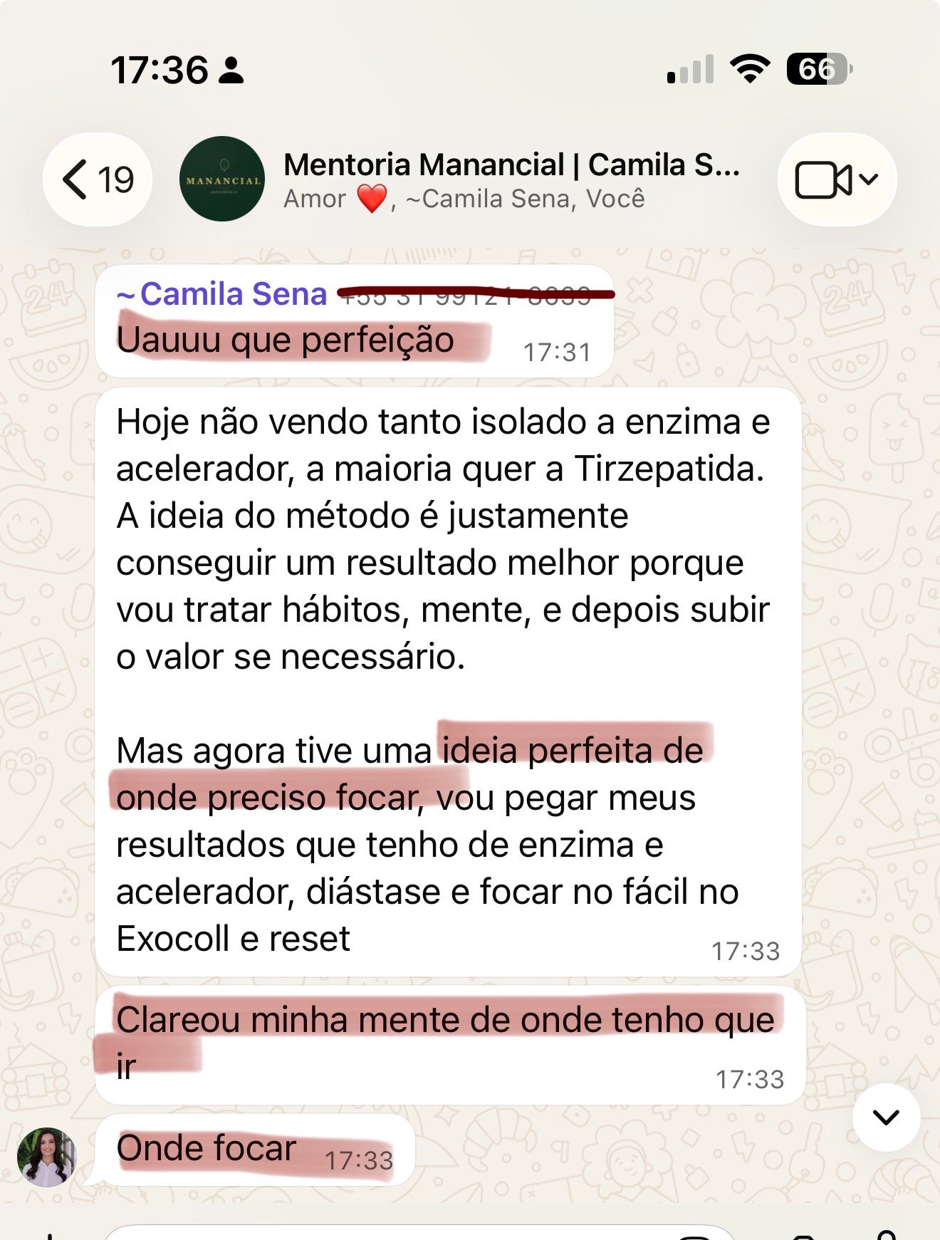 Camila Sena: clareza estratégica de onde ir